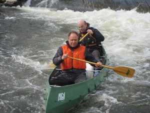 Cursus kanovaren: stuw